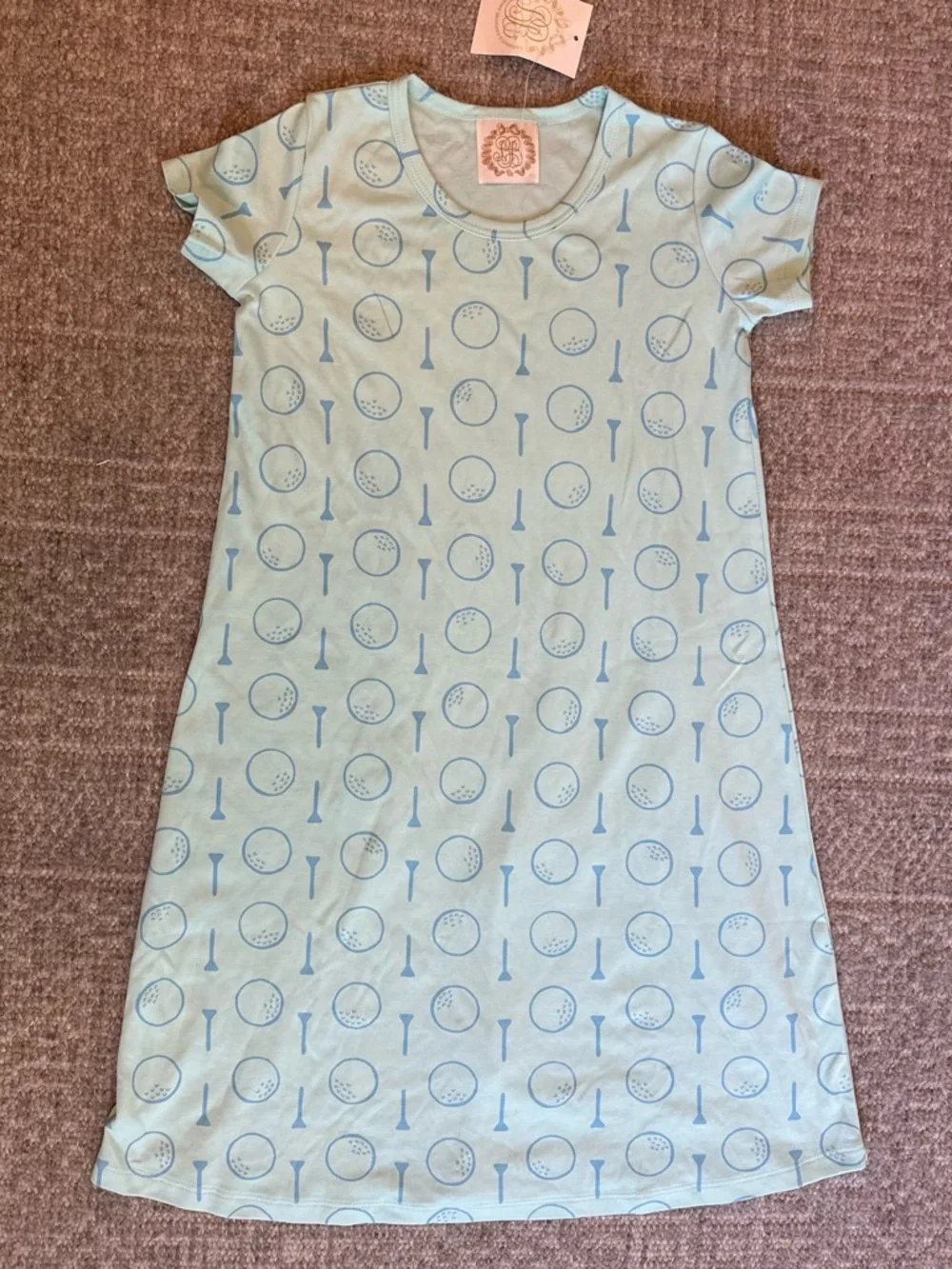 NWT TBBC Beaufort Bonnet Company Tee-Riffic Polly dress size 12